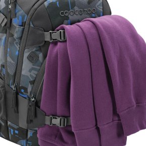 COOCAZOO MATE Schulrucksack blue craft