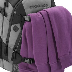 COOCAZOO MATE Schulrucksack black carbon