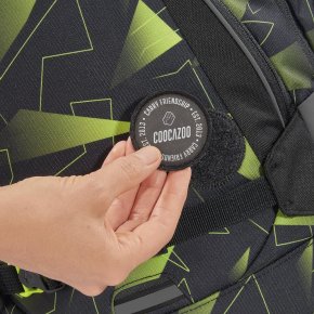 COOCAZOO MATE Schulrucksack lime flash