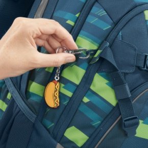 COOCAZOO MATE Schulrucksack lime stripe