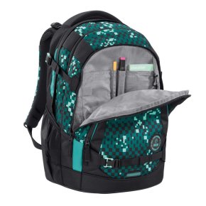COOCAZOO MATE Schulrucksack pixel blox