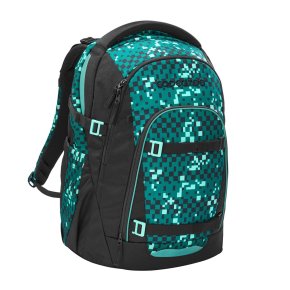 COOCAZOO MATE Schulrucksack pixel blox
