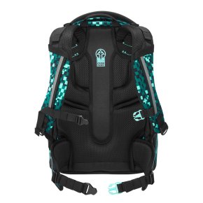 COOCAZOO MATE Schulrucksack pixel blox