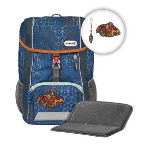 Step by Step KID Schleich Rucksack Set Eldrador Lava Dragon