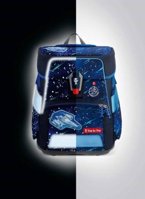 Step by Step SPACE REFLECT Schulranzen-Set star shuttle elio