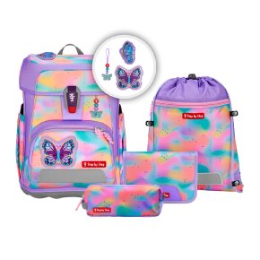 Step by Step CLOUD FLASH Schulranzen-Set Butterfly Luna
