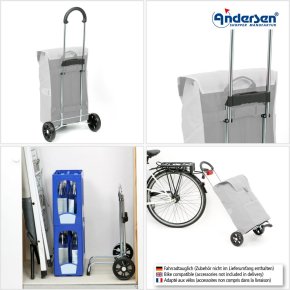 Andersen SCALA Einkaufstrolley TILDE rot