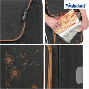 Andersen Alu Star Shopper Erbo schwarz