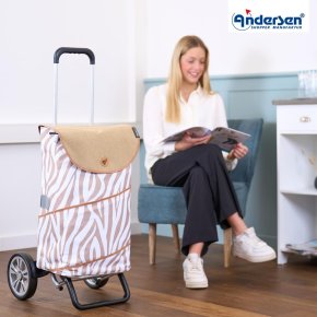Andersen Alu Star Shopper Tyra zebra