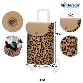 Andersen Alu Star Shopper Tyra leo