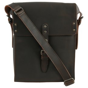  TYLER Postbag M vintage brown