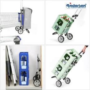 Andersen SCALA PLUS  Einkaufstrolley Plus Ipek Mi schwarz