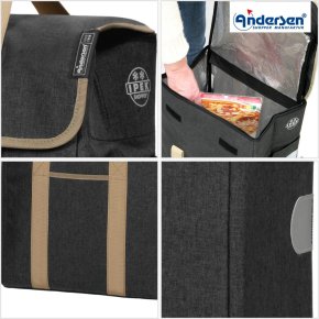 Andersen SCALA PLUS  Einkaufstrolley Plus Ipek Mi schwarz