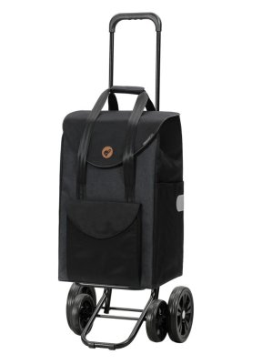 Andersen QUATTRO  Einkaufstrolley Senta schwarz
