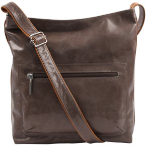 Augenthaler & Heberer CHARITEN Beuteltasche taupe/cuoio