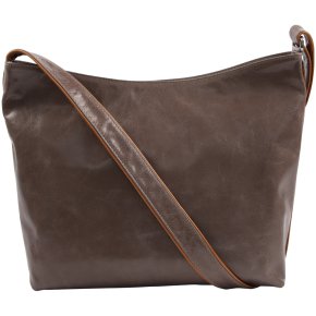 Augenthaler & Heberer ZEUS Schultertasche taupe/cuoio