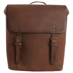  ANDREW Laptoprucksack vintage tan