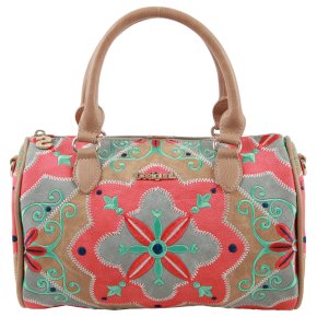 DESIGUAL MARY JACKSON BOWLING BAG coral