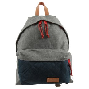 EASTPAK PADDED PAK'R Rucksack quilt grey