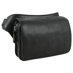 Gianni Conti Gürteltasche nero Leder