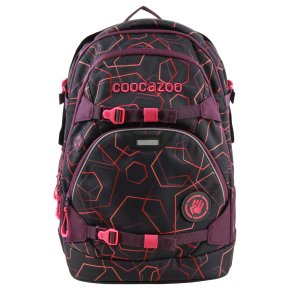 COOCAZOO ScaleRale Rucksack laserbeam plum