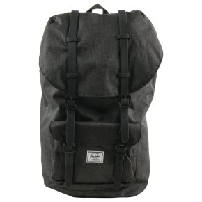 HERSCHEL LITTLE AMERICA BLACK/crosshatch