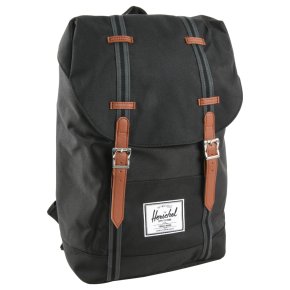 HERSCHEL RETREAT Rucksack black/black/tan