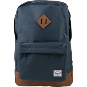 HERSCHEL HERITAGE Rucksack mit Laptopfach Navy/Tan