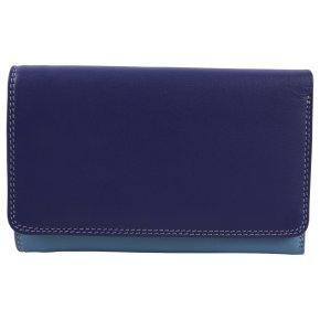 Medium Tri-fold Outer Zip Purse Lavender