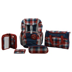 Sammies Ergofit Set 2.0 Schulranzen-Set classic checks