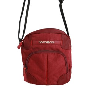 Samsonite REWIND cross Umhängetasche granita red