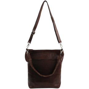 Saladas Schultertasche brown