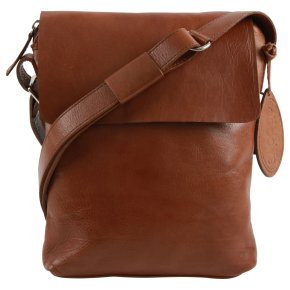 Santos Schultertasche cognac