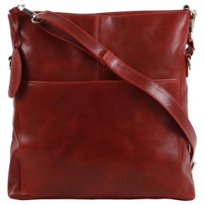 Saccoo RIO Schultertasche red