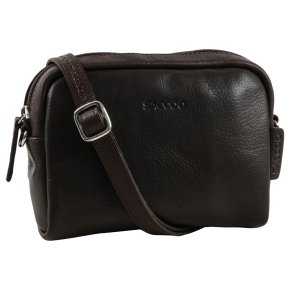 Saccoo CRIOLA Handtasche dark coffee