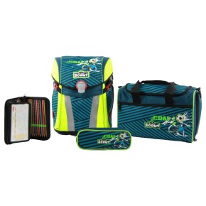 Scout Sunny Set 4tlg Schulranzen Goalgetter