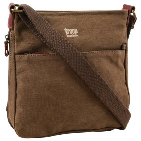 Troop London Across Body Bag Canvas brown