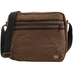 Troop London Messengerbag Tablet Canvas brown