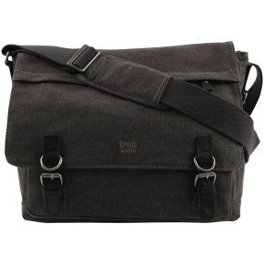 Troop London Messengerbag Laptop  Canvas black