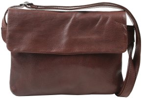 BRANCOS kleine Schultertasche choco