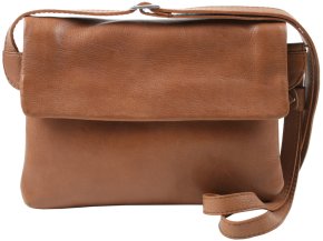 Saccoo BRANCOS kleine Schultertasche cognac