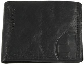 Strellson Billfold H6 Querscheinbörse schwarz