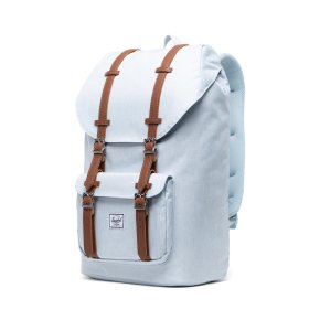 HERSCHEL LITTLE AMERICA CLASSIC Rucksack ballad blue pastel crosshatch