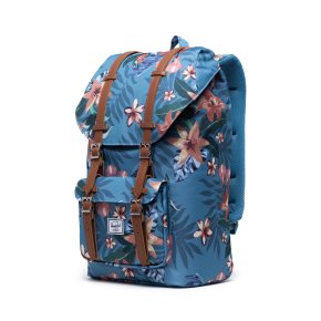 HERSCHEL LITTLE AMERICA CLASSIC Rucksack summer floral heaven blue