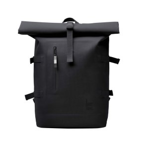 RollTop Laptoprucksack monochrome black