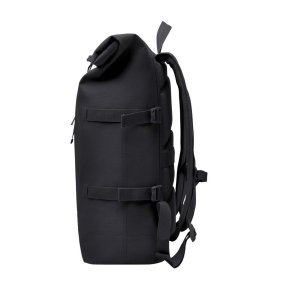 GOTBAG. RollTop Laptoprucksack monochrome black