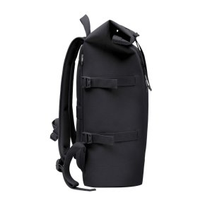 GOTBAG. RollTop Laptoprucksack monochrome black