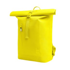 GOTBAG. RollTop lite Laptoprucksack monochrome yellow tang