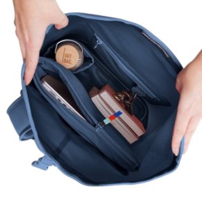GOTBAG. RollTop lite 2.0 Laptoprucksack ocean blue