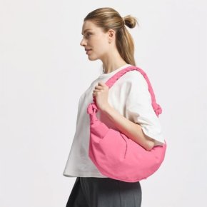 GOTBAG. PLEAT Moon bag large salina pink